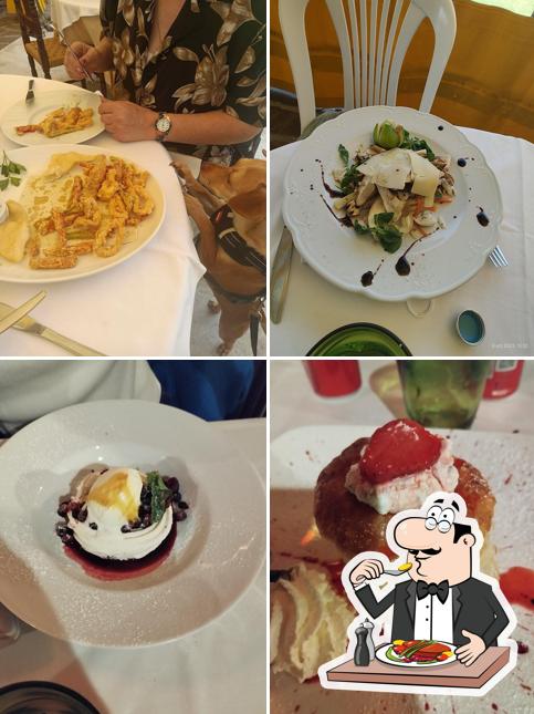 Platti al Ristorante Isola Zio Bruno