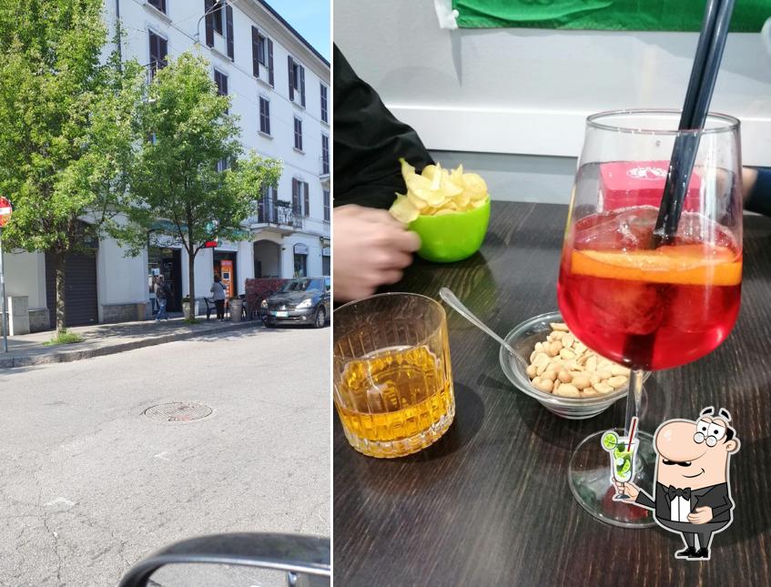 Goditi un drink a Bar Tabaccheria Caffetteria Amati di Jin Li Wei Matteo