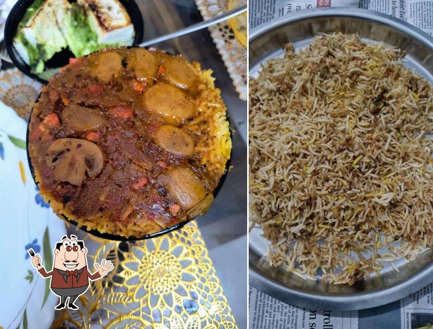 Food at Biryani Wale Anna