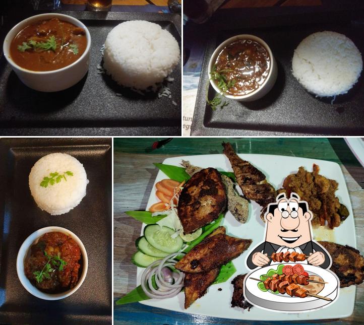 Food at FinZ - Seafood & Barbeque