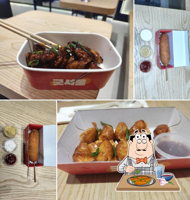 Chicken wings at Good Seoul 굿서울