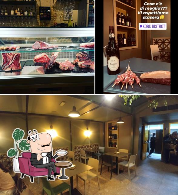 Dai un'occhiata agli interni di Koru bistrot
