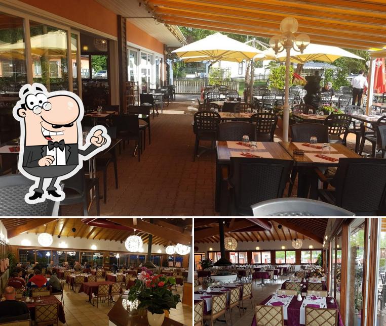 Dai un'occhiata agli interni di Restaurant Les Grangettes