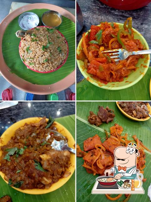 Fried rice at Sri Sampoorna Hotel