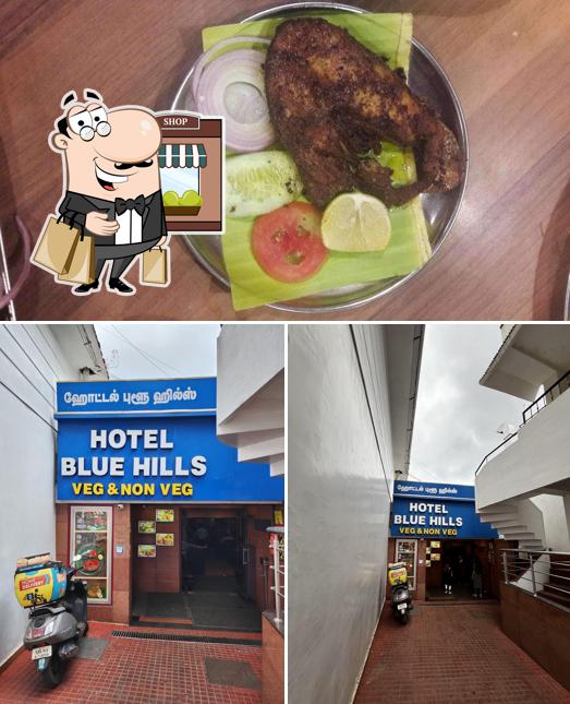 Hotel Blue Hills is distinguished by exterior and food