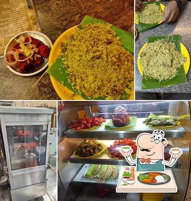 Meals at Karnataka Donne Biryani