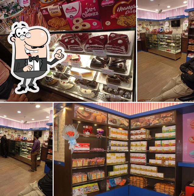 The interior of Monginis Cake Shop The interior of Monginis Cake Shop