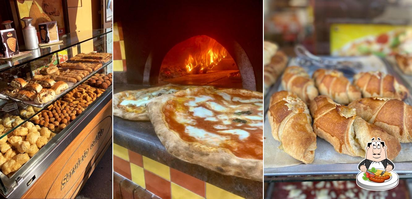 Platti al Pizzeria Vesuvio