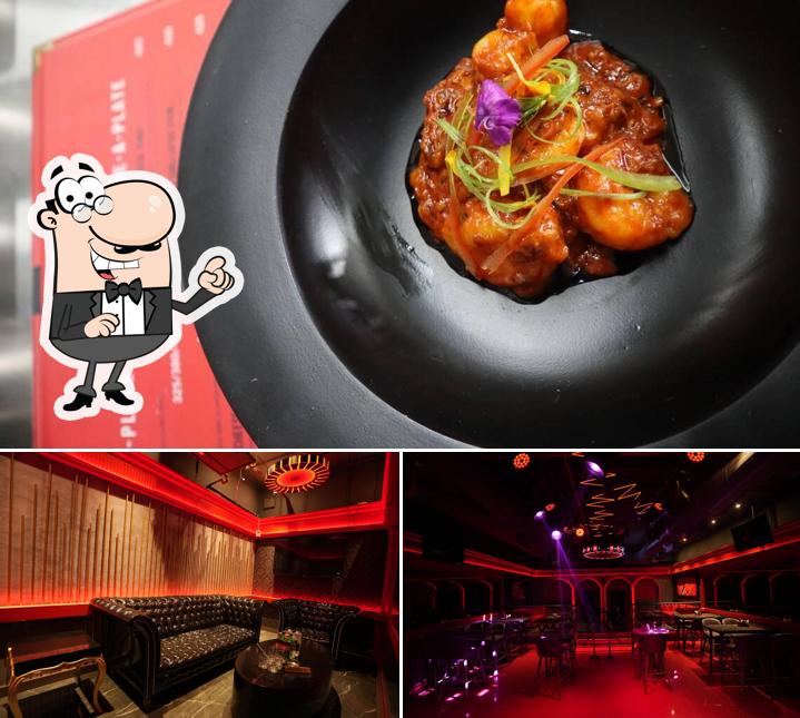 The image of The AMPH Mumbai’s interior and food