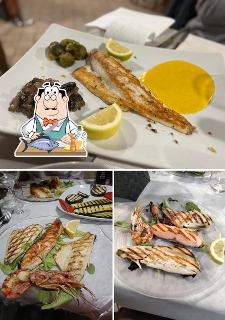 Salmone grigliato al Ristorante Allo Stallo