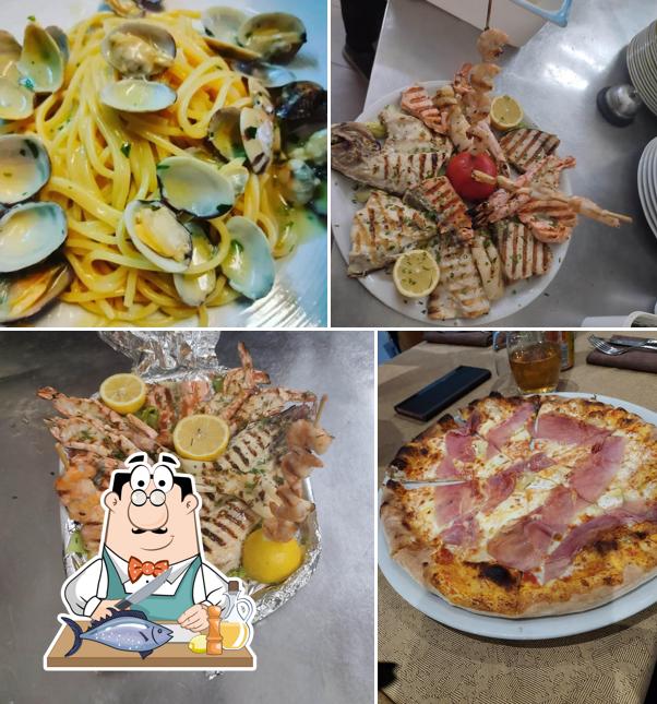 Salmone grigliato al Ristorante Mina House