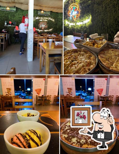 O interior do Restaurante e Pizzaria Ilha dos Açores