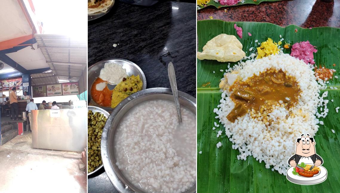 Food at Ambadi Hotel