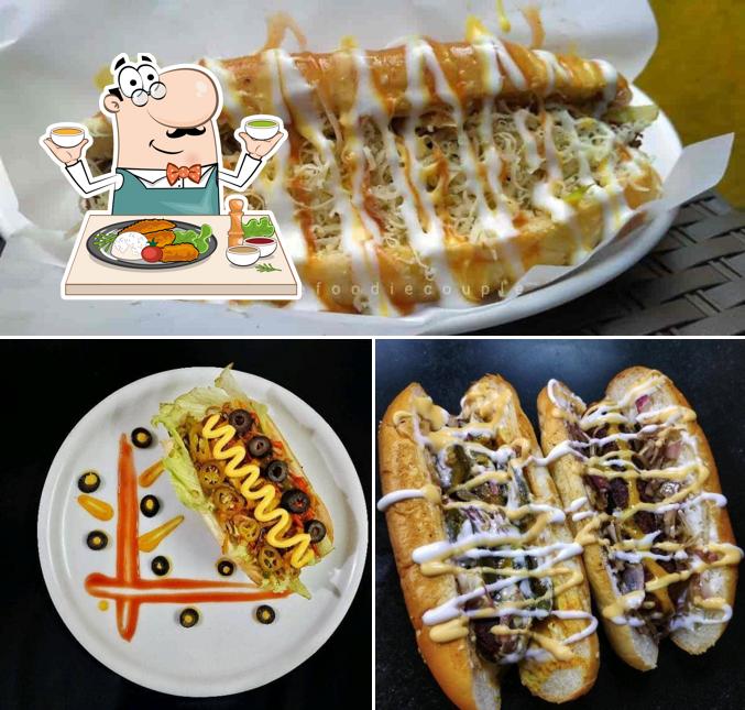 Food at Mr. Hotdog