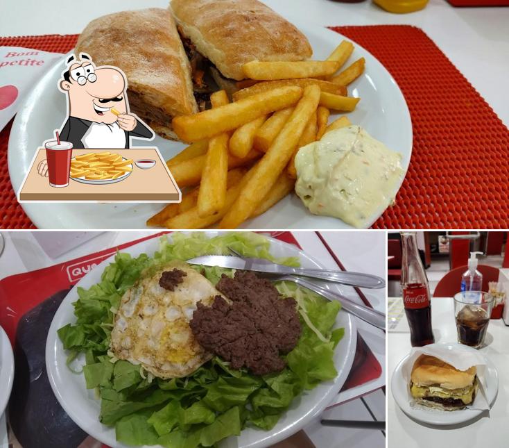 Batata frita em City Burguer