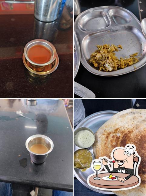 Food at Guruprasad Hotel