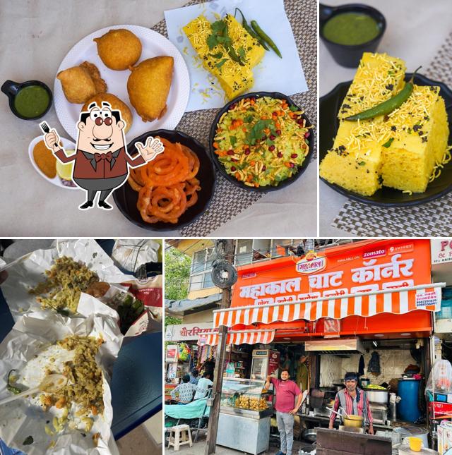 Food at Mahakal Chat Corner