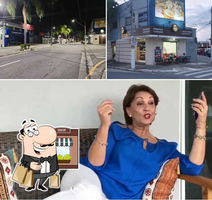 O exterior do Padaria Ana Emília