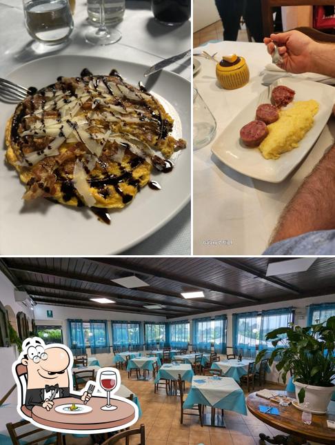 La foto della cibo e interni di Ristorante Come una Volta