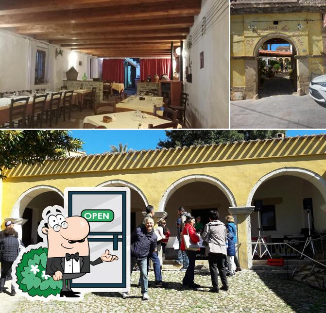La Taverna del Conte Pizzeria si caratterizza per la esterno e interni