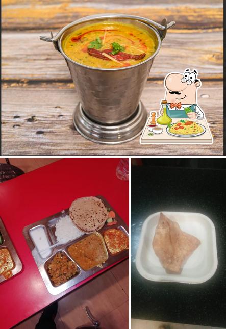 The restaurant's food and beverage
