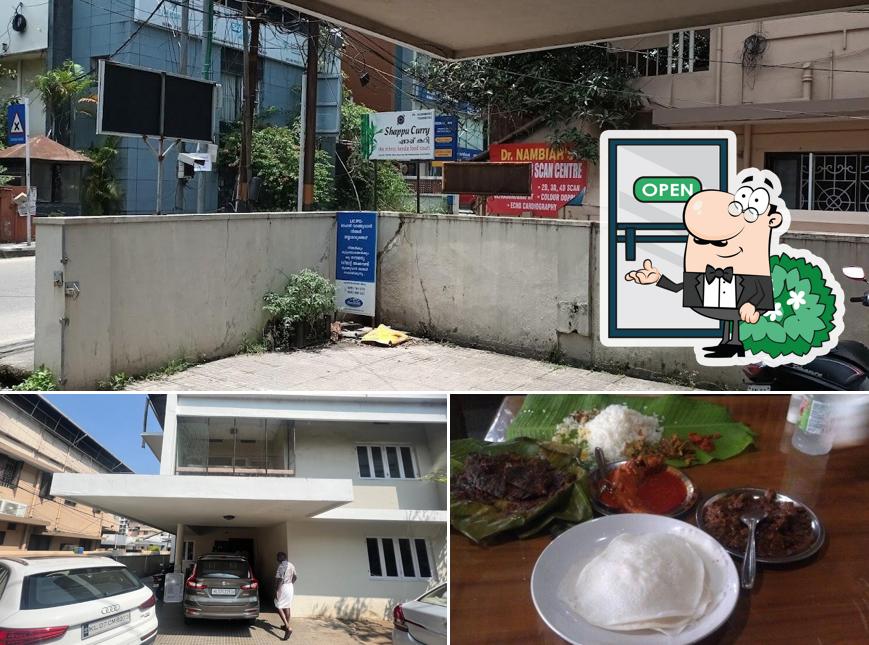 Among different things one can find exterior and food at Shappu Curry