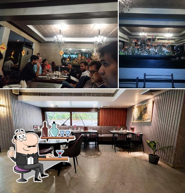 Take a seat at one of the tables at Berco's