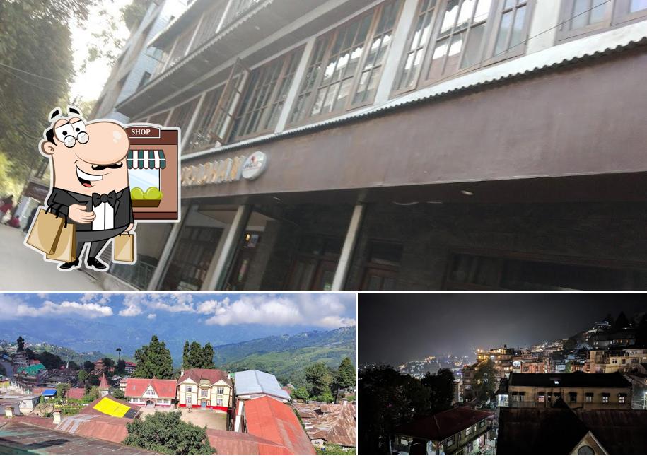 Check out the outside part of Jagjeet's Hotel Pradhan