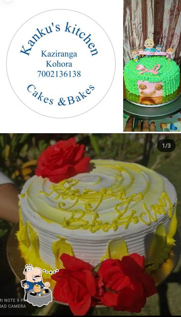 Food at Kanku's kitchens Cakes & Bakery