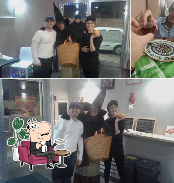 Dai un'occhiata agli interni di Le Pizzecate