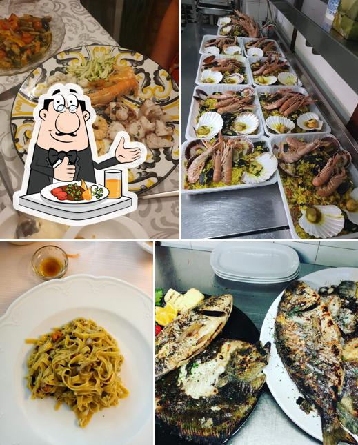 Platti al Trattoria La Rotonda