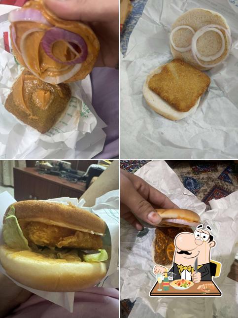 Food at Wendy's Burgers