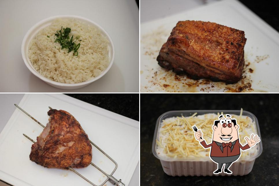 Comida em Frango na Brasa