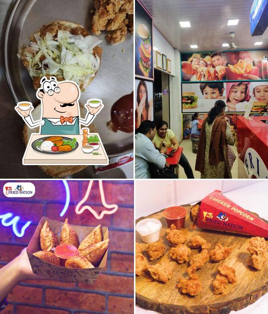 Pulled pork sandwich at Fried Nation