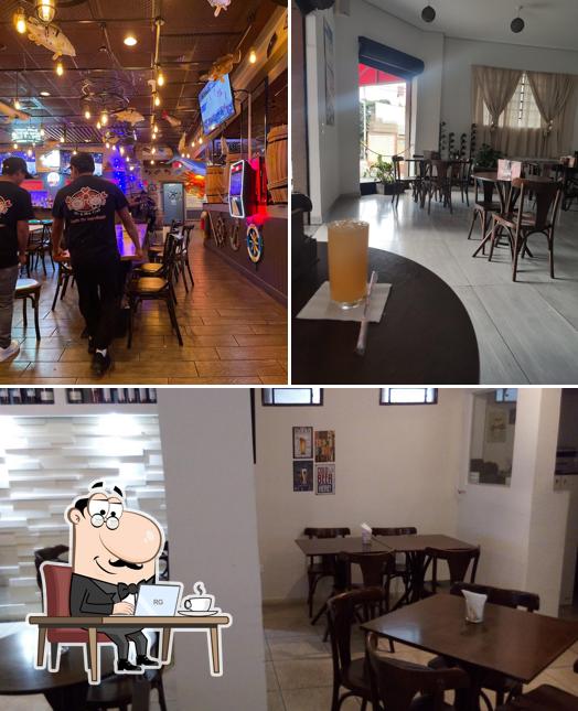 Veja imagens do interior do Mr. Crab Seafood BH