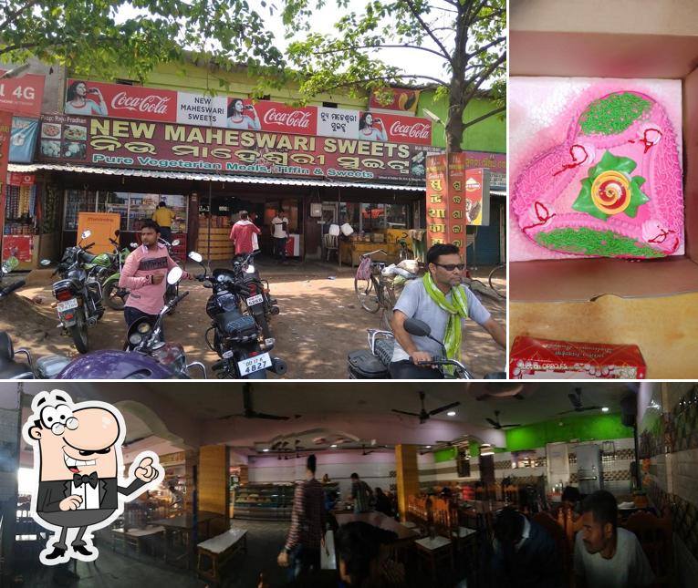 Check out how New Maheswari Sweets looks inside