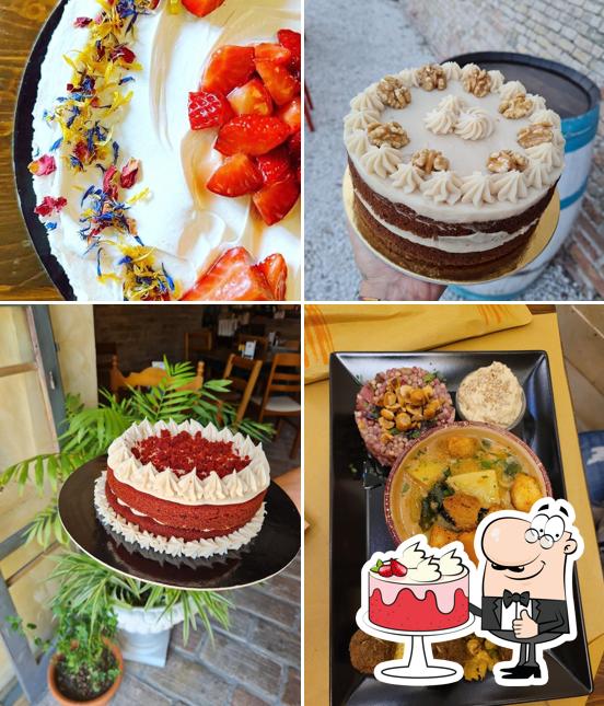 Red velvet cake al Bistrot "Laboratorio - Food.Drink.Green Cosmetics"