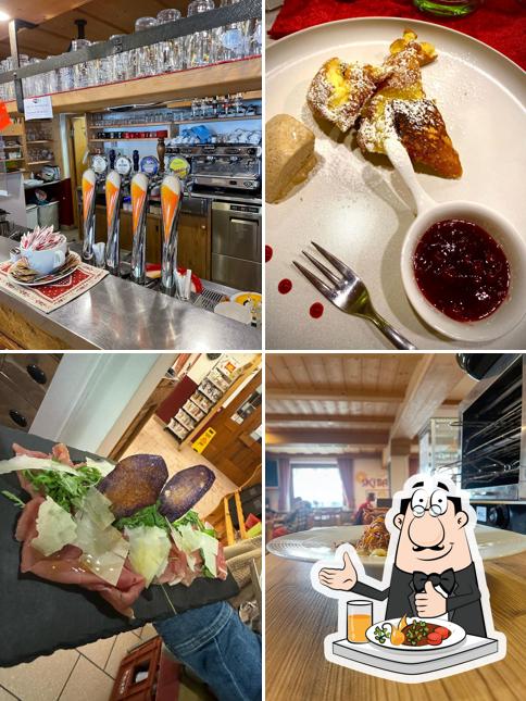 Platti al Ristorante Ski Bar Pampeago