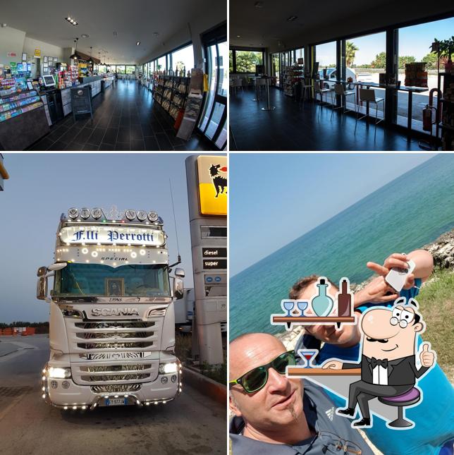 Gli interni di Stazione di servizio Eni sud