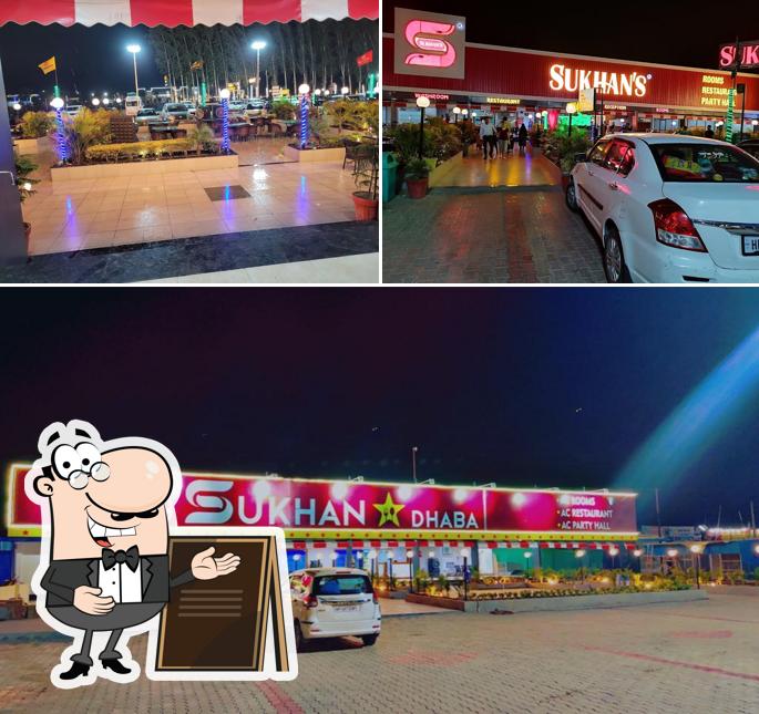 Check out how Sukhan's Star Dhaba looks outside