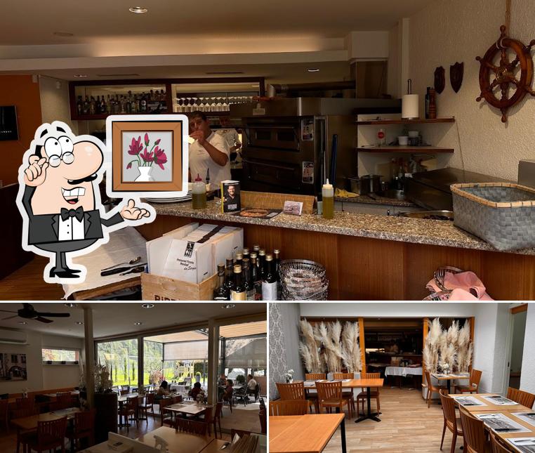 Gli interni di Da Sergio