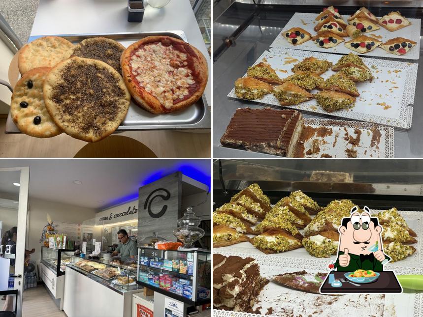 Platti al Gelateria Crema & Cioccolato