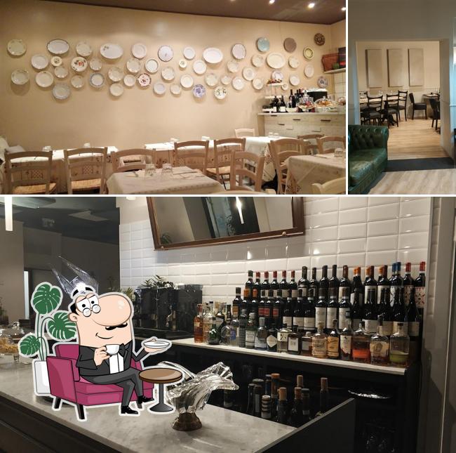 Dai un'occhiata agli interni di Il Vinaio