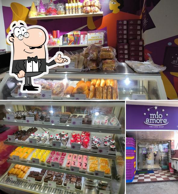 The interior of Mio amore gauripur