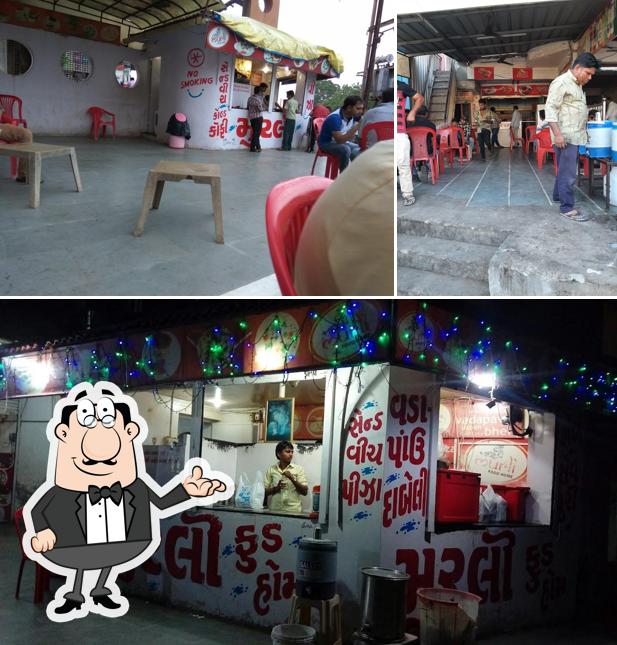 The interior of Murli food home