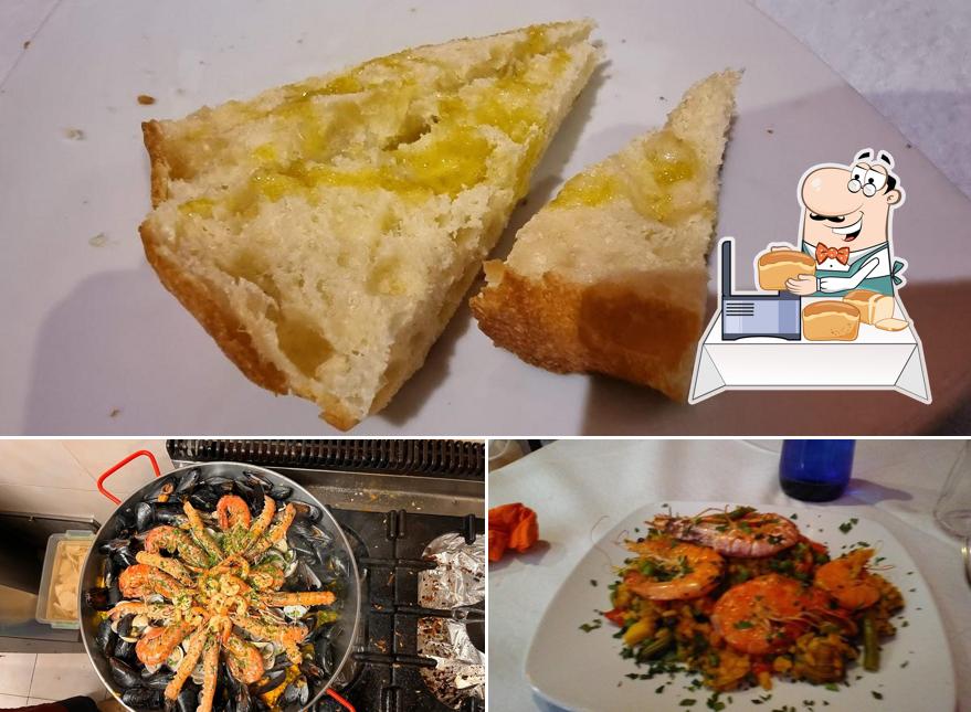 Pane all'aglio al Ristorante All i Oli