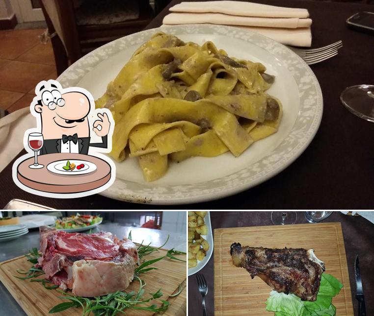 Cibo al Ristorante Pizzeria Nascondiglio Dell'Amore