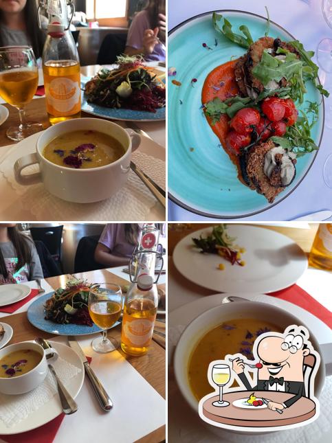 Platti al Restaurant Roter Turm Baden