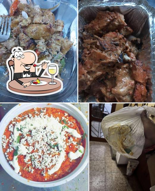 Food at Veerji Malai Chaap Wale