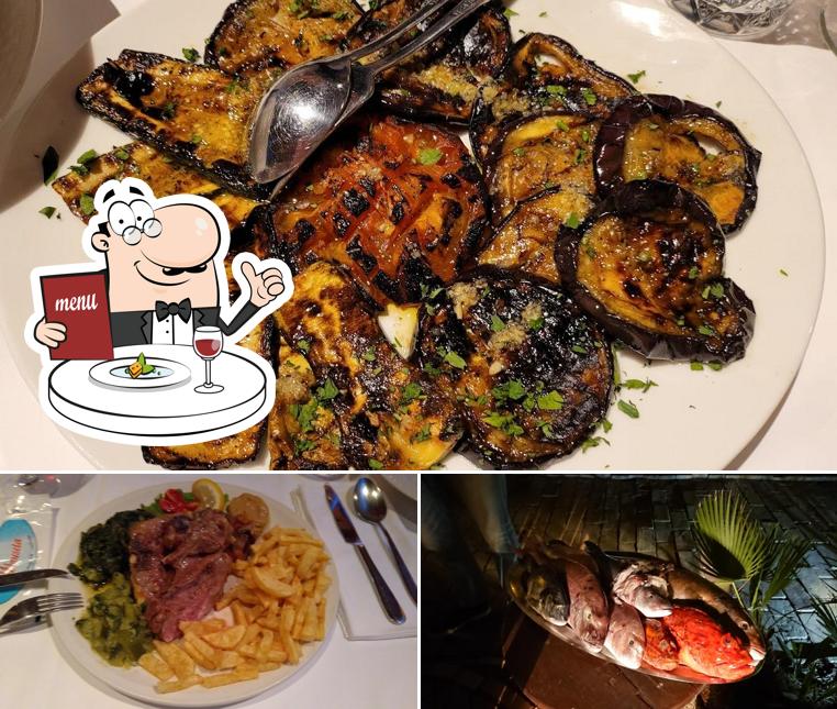 Platti al Restaurant Villa Kaliopa